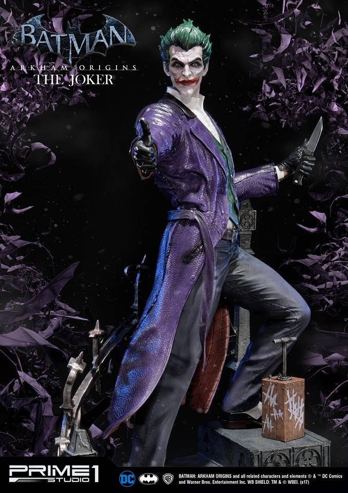 clown statue MMDC-21: THE JOKER (BATMAN: ARKHAM ORIGINS)