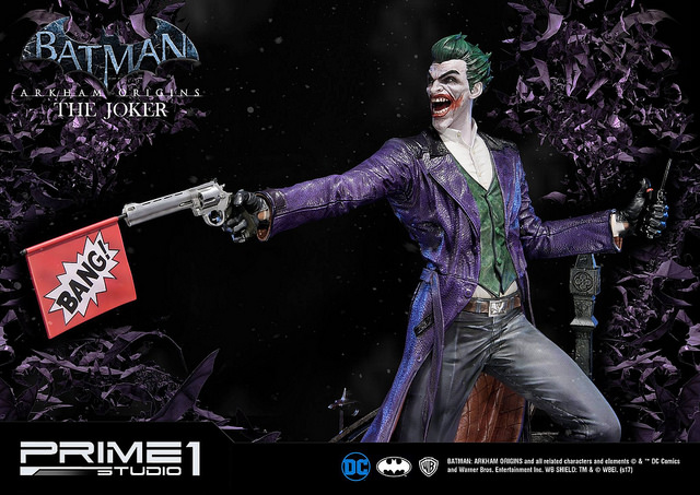 clown statue MMDC-21: THE JOKER (BATMAN: ARKHAM ORIGINS)