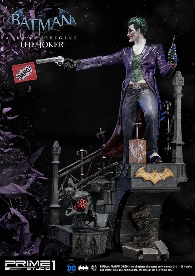 clown statue MMDC-21: THE JOKER (BATMAN: ARKHAM ORIGINS)