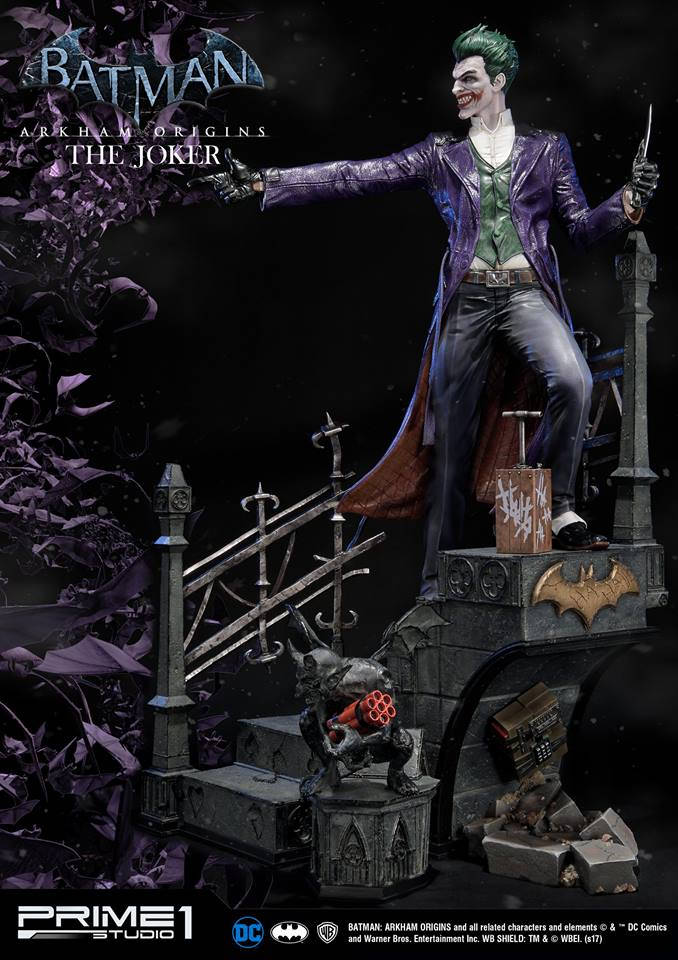 clown statue MMDC-21: THE JOKER (BATMAN: ARKHAM ORIGINS)