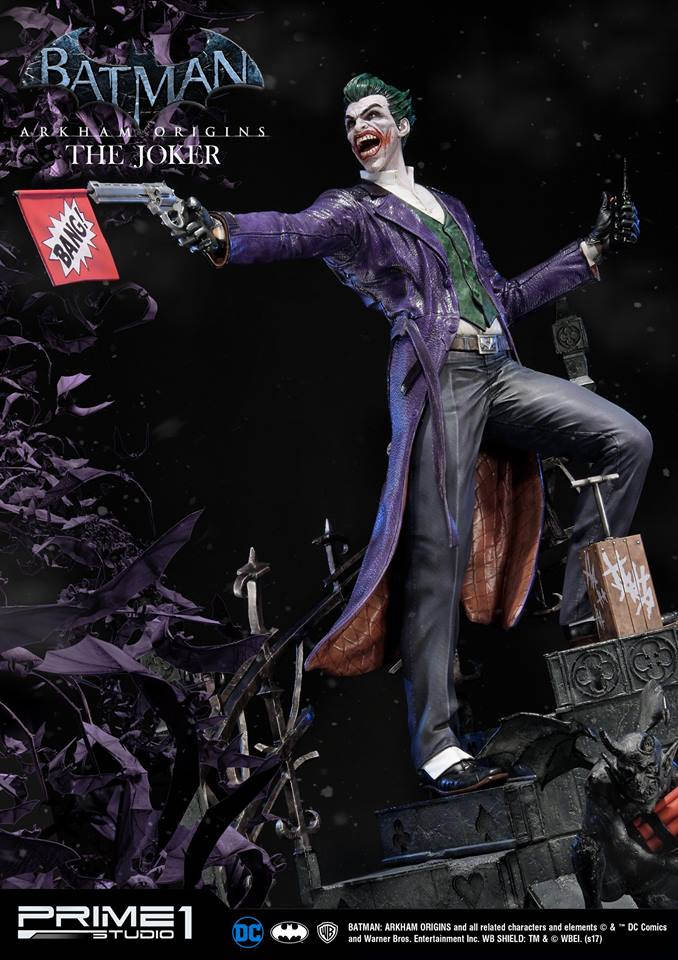 clown statue MMDC-21: THE JOKER (BATMAN: ARKHAM ORIGINS)