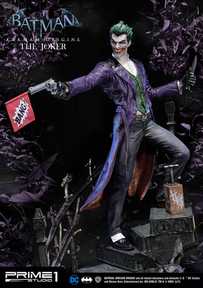 clown statue MMDC-21: THE JOKER (BATMAN: ARKHAM ORIGINS)