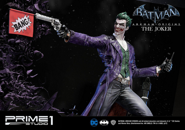 clown statue MMDC-21: THE JOKER (BATMAN: ARKHAM ORIGINS)