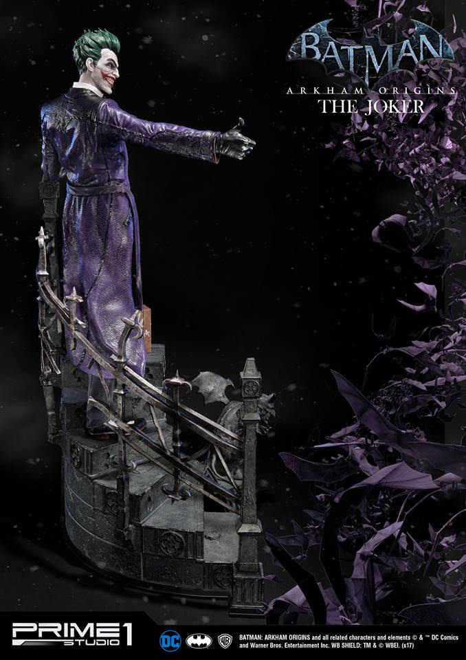 clown statue MMDC-21: THE JOKER (BATMAN: ARKHAM ORIGINS)