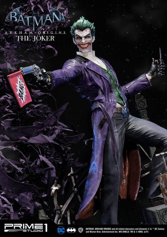 clown statue MMDC-21: THE JOKER (BATMAN: ARKHAM ORIGINS)