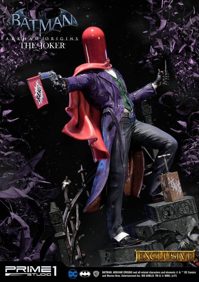 clown statue MMDC-21: THE JOKER (BATMAN: ARKHAM ORIGINS)