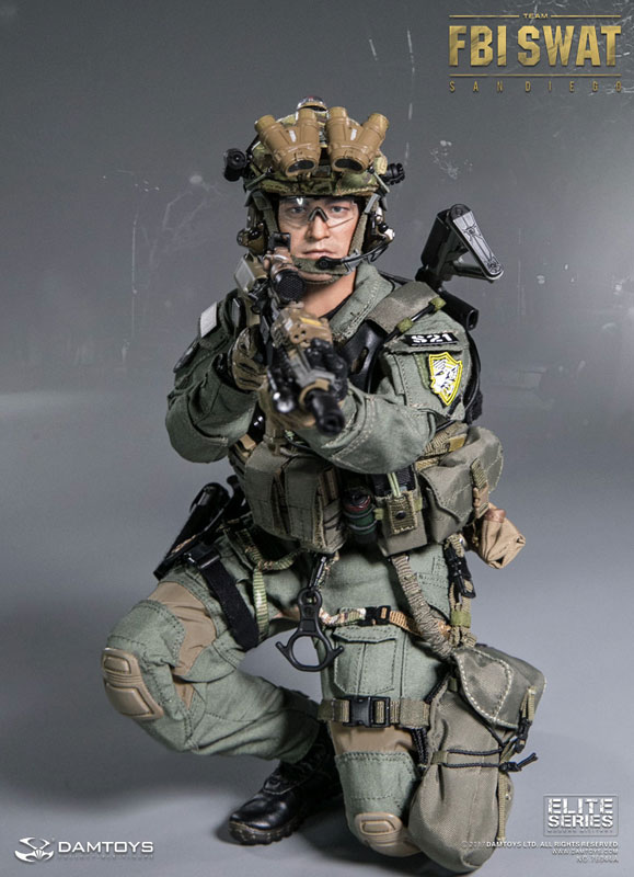 Elite Series FBI SWAT Team Agent San Diego 1/6