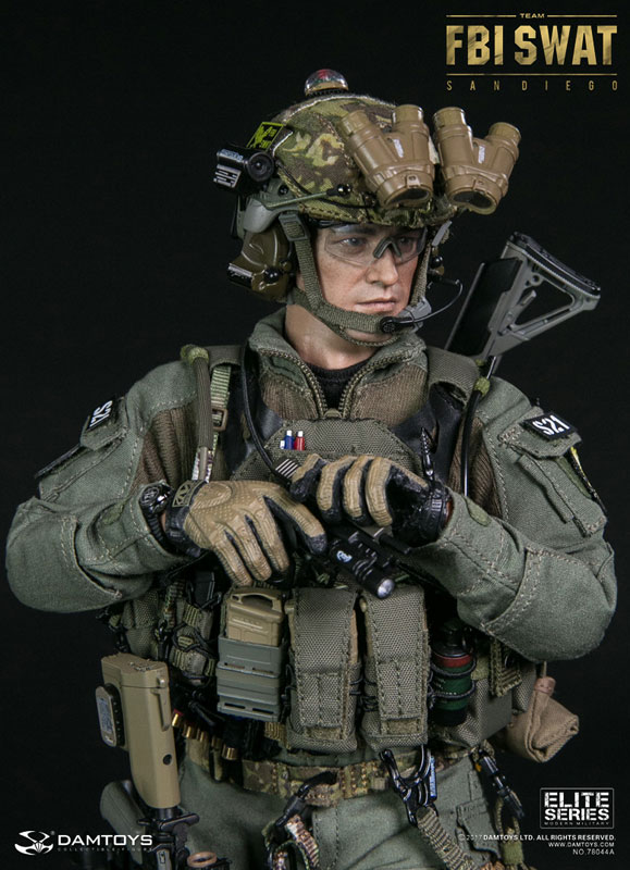 Elite Series FBI SWAT Team Agent San Diego 1/6