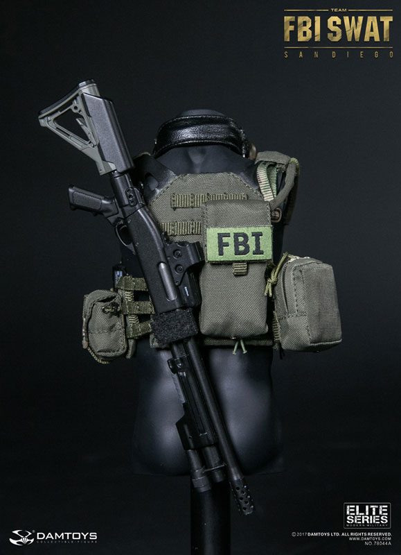 Elite Series FBI SWAT Team Agent San Diego 1/6