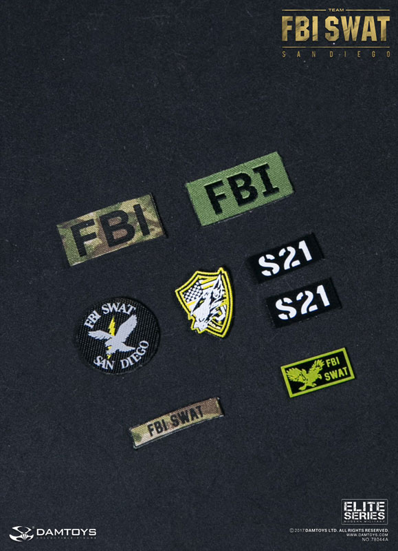 Elite Series FBI SWAT Team Agent San Diego 1/6