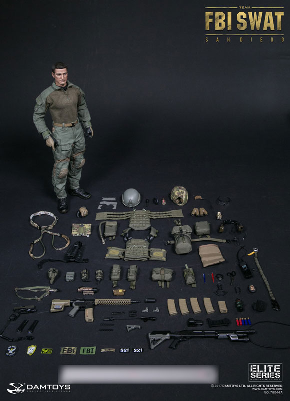 Elite Series FBI SWAT Team Agent San Diego 1/6