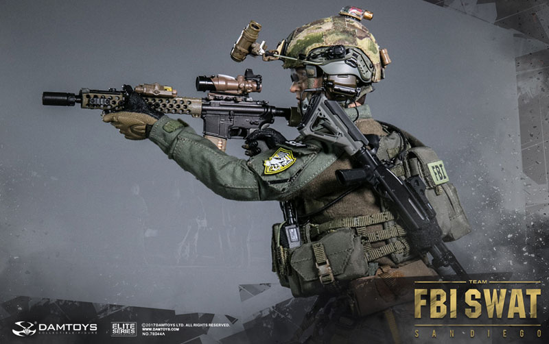 Elite Series FBI SWAT Team Agent San Diego 1/6