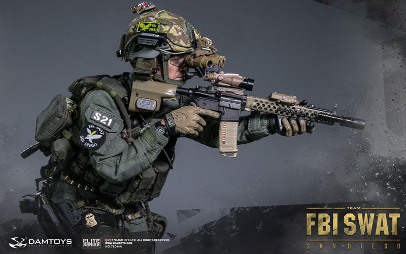 Elite Series FBI SWAT Team Agent San Diego 1/6