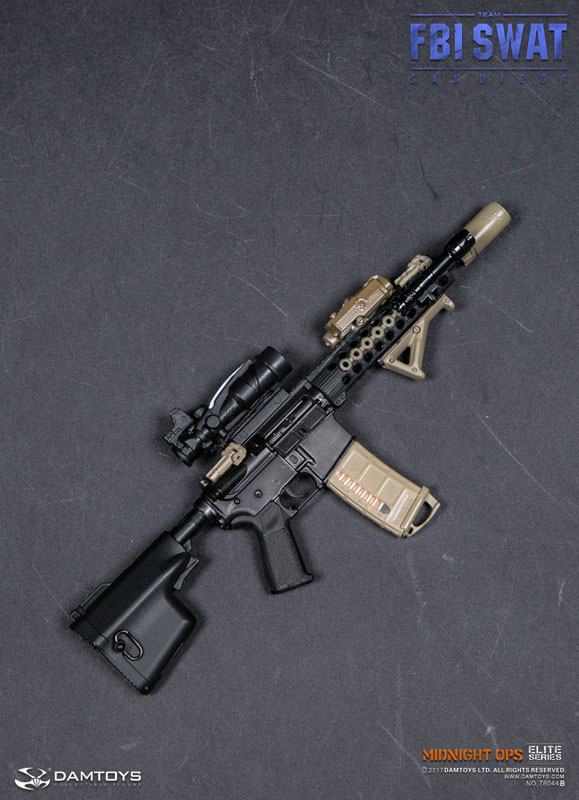 Elite Series FBI SWAT Team Agent San Diego Midnight OPS 1/6
