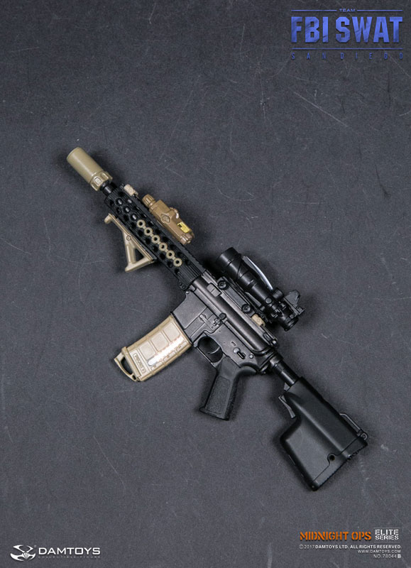 Elite Series FBI SWAT Team Agent San Diego Midnight OPS 1/6