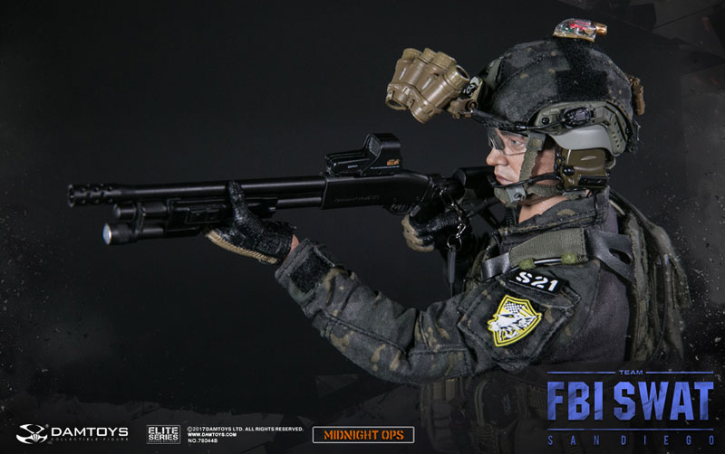 Elite Series FBI SWAT Team Agent San Diego Midnight OPS 1/6