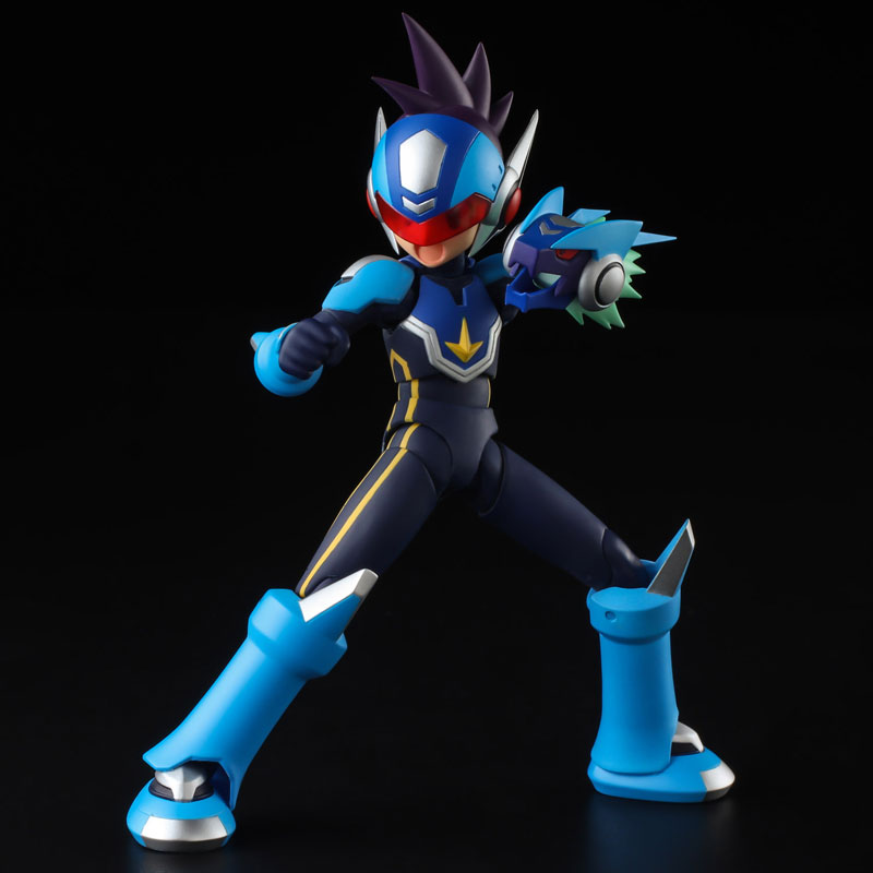 4 Inch Nel - Mega Man Star Force: Shooting Star Mega Man Action Figure