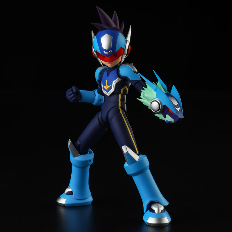 4 Inch Nel - Mega Man Star Force: Shooting Star Mega Man Action Figure