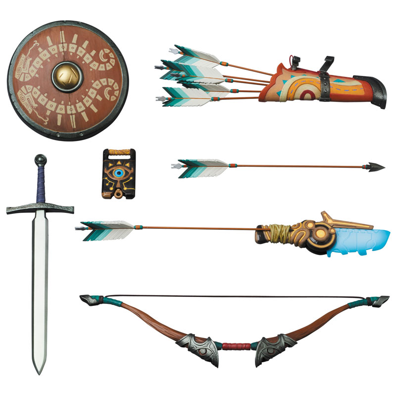Real Action Heroes No.764 RAH The Legend of Zelda - Link (Breath of the Wild Ver.)