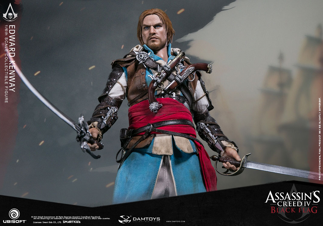 Assassin's Creed 4 Black Flag / Edward Kenway 1/6 Action Figure