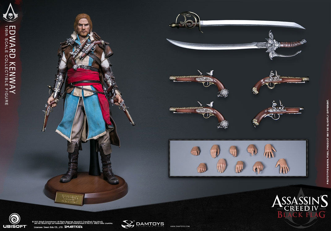 Assassin's Creed 4 Black Flag / Edward Kenway 1/6 Action Figure