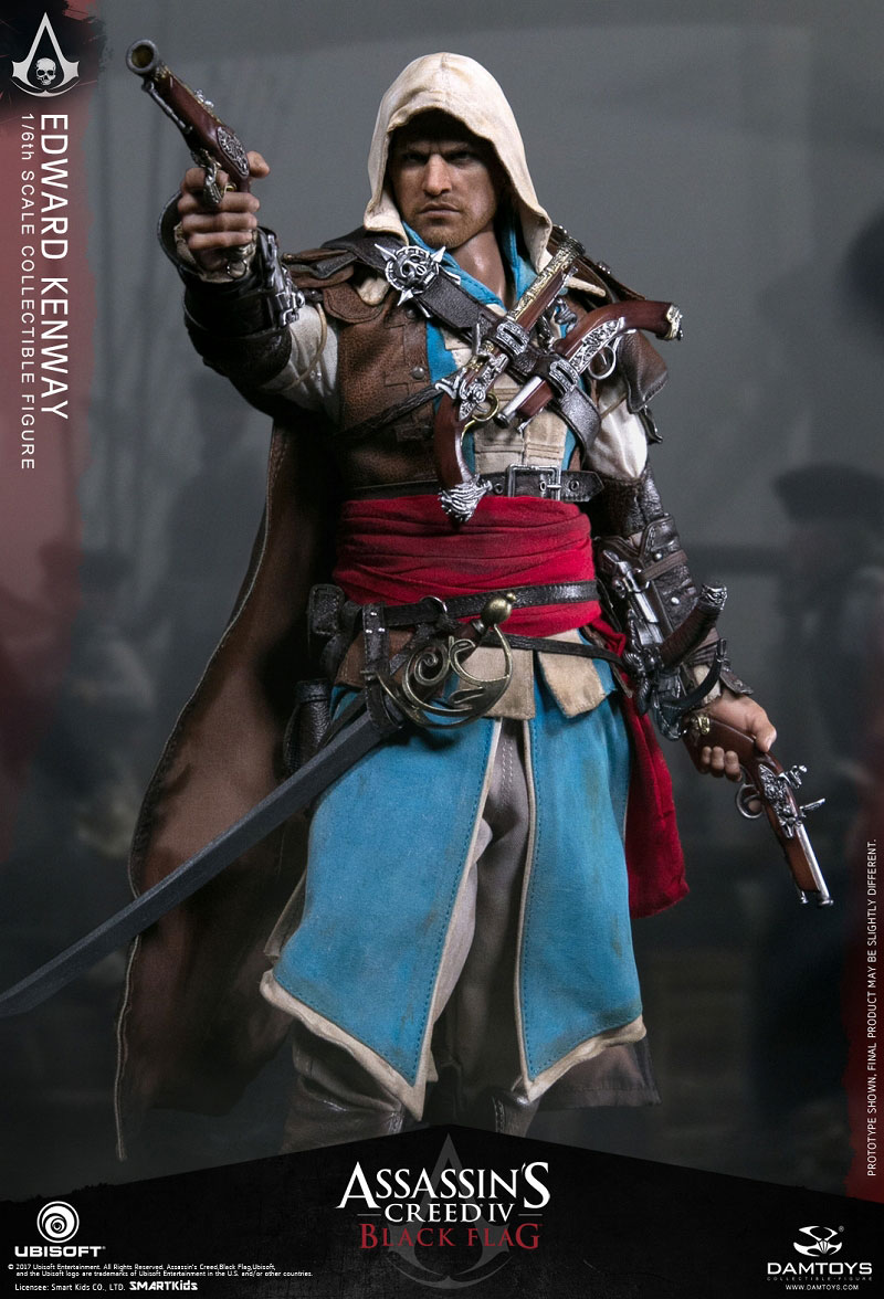 Assassin's Creed 4 Black Flag / Edward Kenway 1/6 Action Figure
