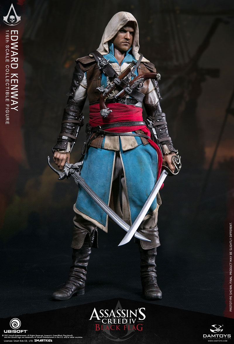 Assassin's Creed 4 Black Flag / Edward Kenway 1/6 Action Figure