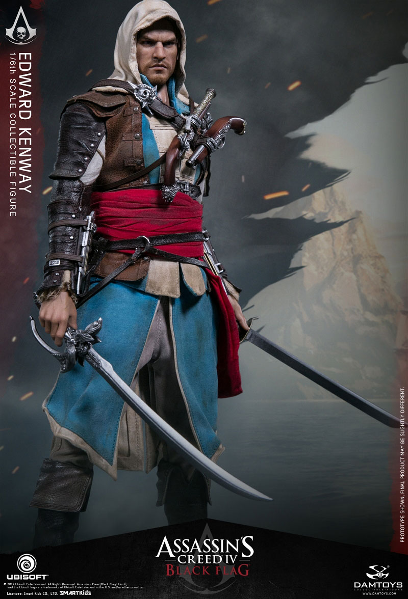 Assassin's Creed 4 Black Flag / Edward Kenway 1/6 Action Figure