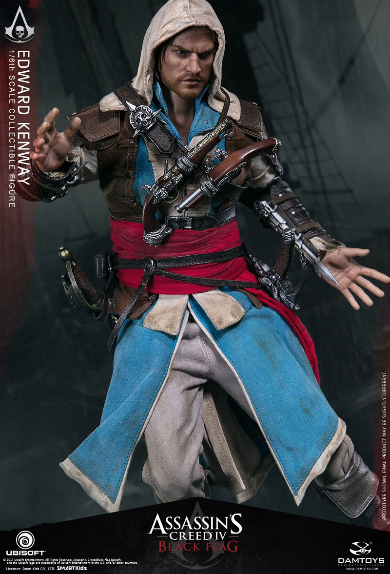 Assassin's Creed 4 Black Flag / Edward Kenway 1/6 Action Figure