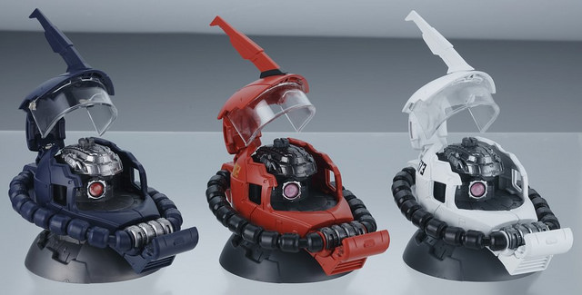 EXCEED MODEL ZAKU HEAD 2