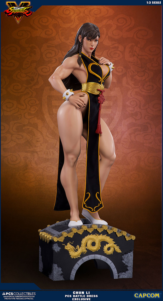 CHUN LI 1: 3 STATUE - BATTLE DRESS EXCLUSIVE Reference