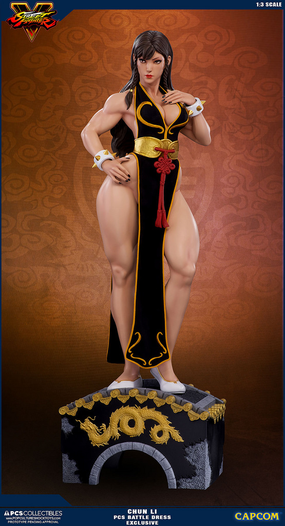 CHUN LI 1: 3 STATUE - BATTLE DRESS EXCLUSIVE Reference