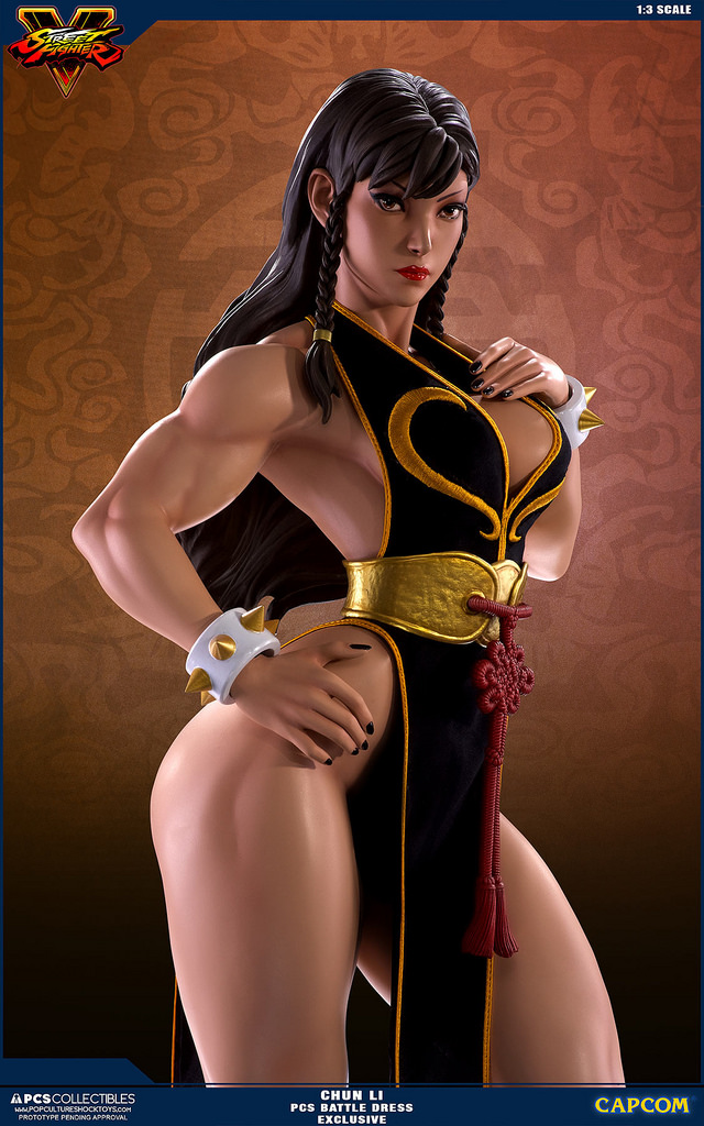 CHUN LI 1: 3 STATUE - BATTLE DRESS EXCLUSIVE Reference