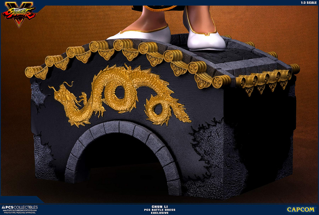 CHUN LI 1: 3 STATUE - BATTLE DRESS EXCLUSIVE Reference