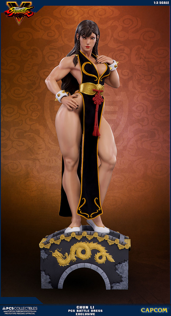 CHUN LI 1: 3 STATUE - BATTLE DRESS EXCLUSIVE Reference