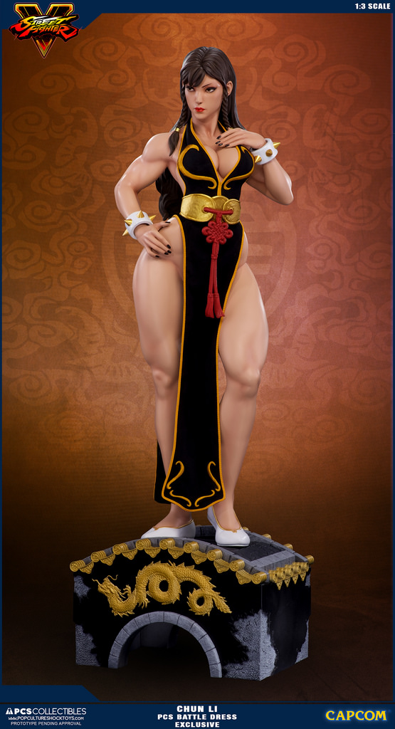 CHUN LI 1: 3 STATUE - BATTLE DRESS EXCLUSIVE Reference
