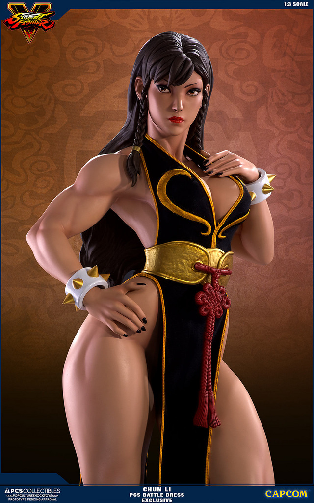 CHUN LI 1: 3 STATUE - BATTLE DRESS EXCLUSIVE Reference