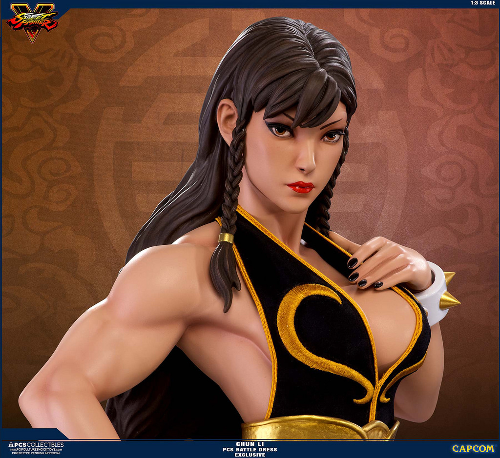 CHUN LI 1: 3 STATUE - BATTLE DRESS EXCLUSIVE Reference