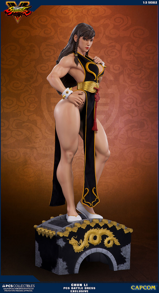 CHUN LI 1: 3 STATUE - BATTLE DRESS EXCLUSIVE Reference