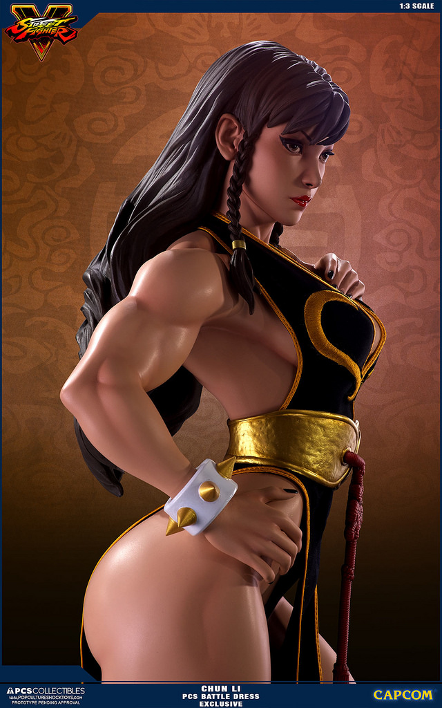 CHUN LI 1: 3 STATUE - BATTLE DRESS EXCLUSIVE Reference