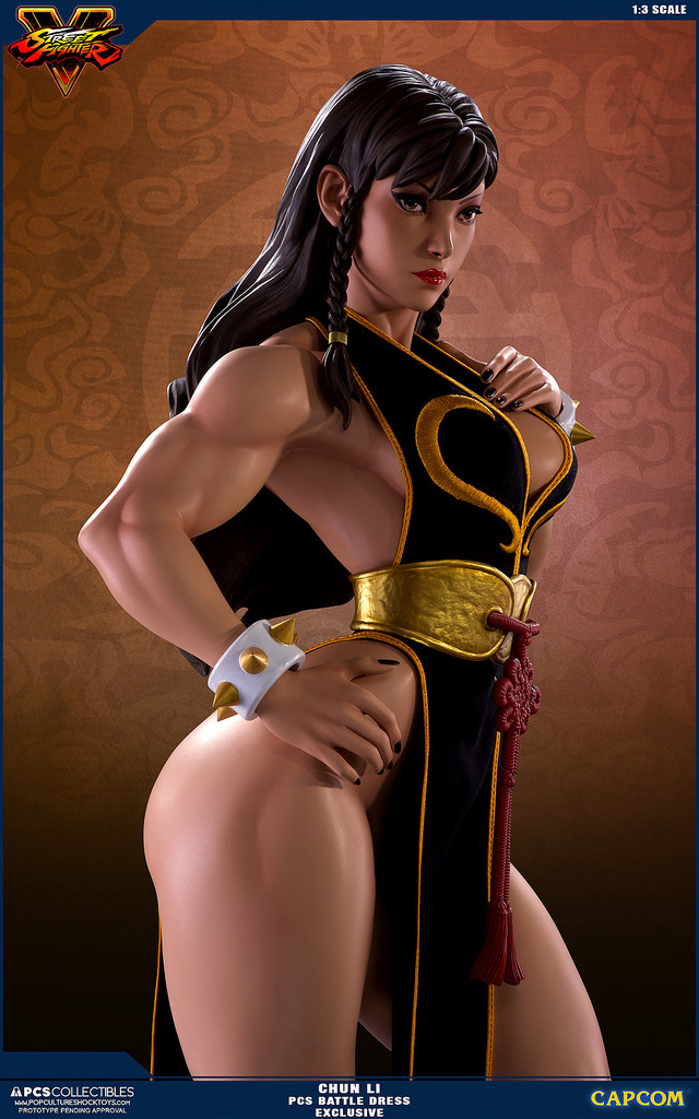 CHUN LI 1: 3 STATUE - BATTLE DRESS EXCLUSIVE Reference