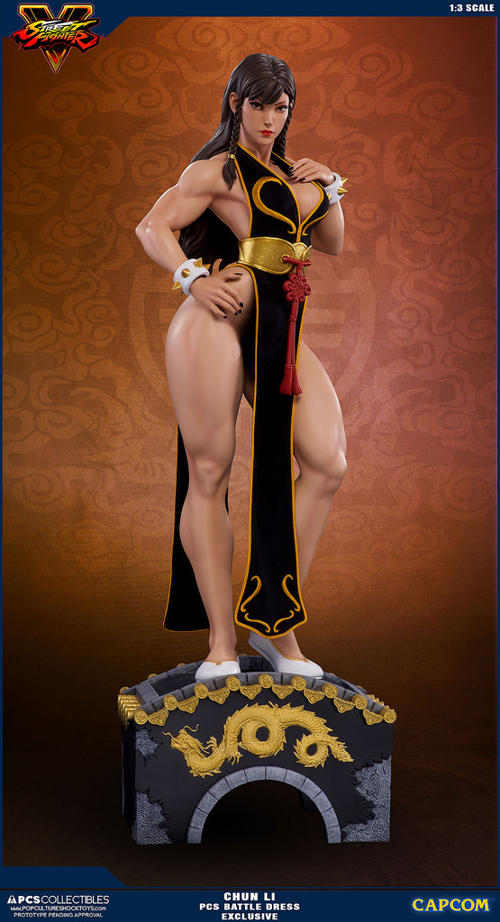 CHUN LI 1: 3 STATUE - BATTLE DRESS EXCLUSIVE Reference