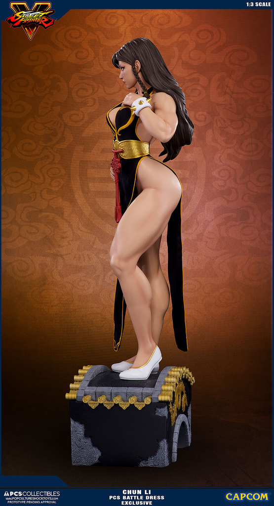 CHUN LI 1: 3 STATUE - BATTLE DRESS EXCLUSIVE Reference