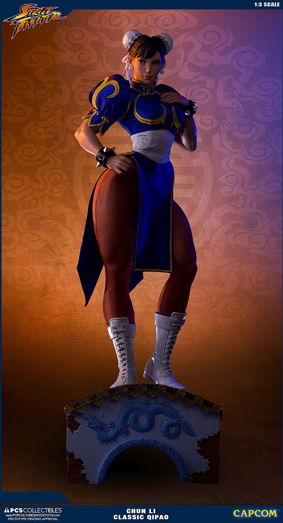 CHUN LI 1: 3 STATUE - CLASSIC DRESS