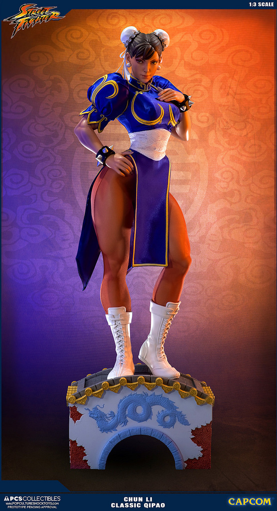 CHUN LI 1: 3 STATUE - CLASSIC DRESS