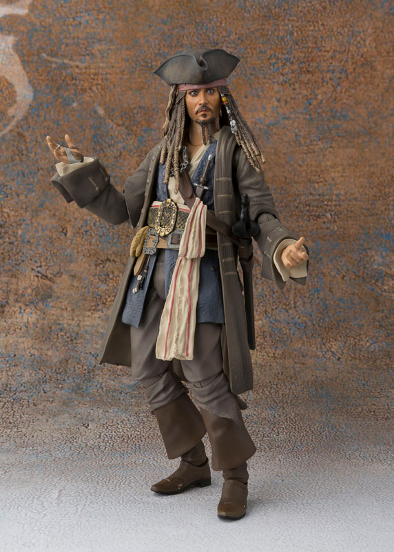 S.H. Figuarts - Captain Jack Sparrow Pirates of the Caribbean: Dead men tell no tales