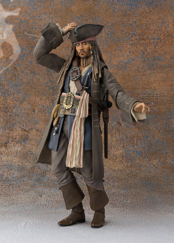 S.H. Figuarts - Captain Jack Sparrow Pirates of the Caribbean: Dead men tell no tales