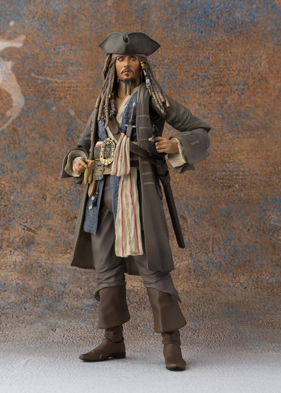 S.H. Figuarts - Captain Jack Sparrow Pirates of the Caribbean: Dead men tell no tales
