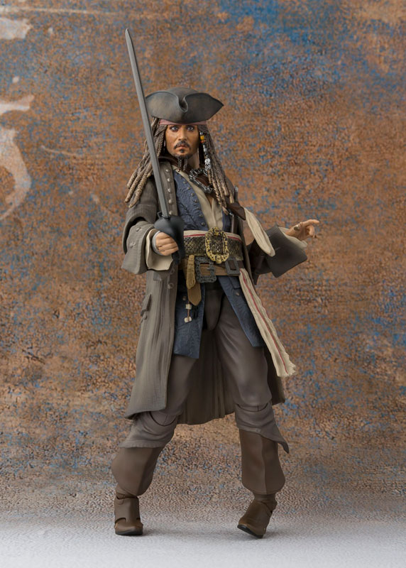 S.H. Figuarts - Captain Jack Sparrow Pirates of the Caribbean: Dead men tell no tales