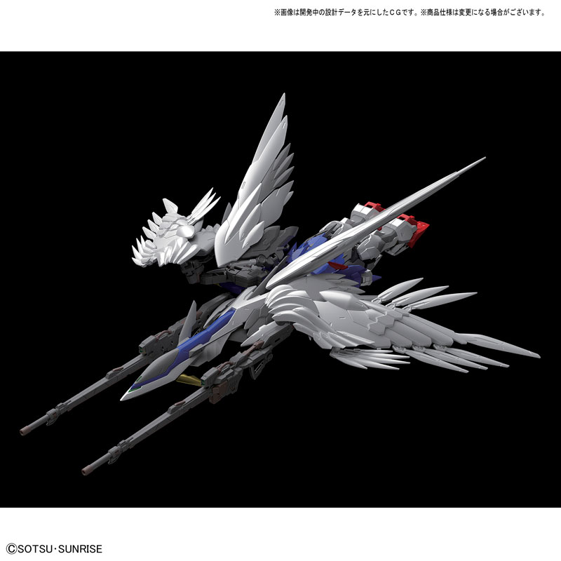 High Resolution Model 1/100 Wing Gundam Zero EW Plastic Model from Mobile Suit Gundam Wing